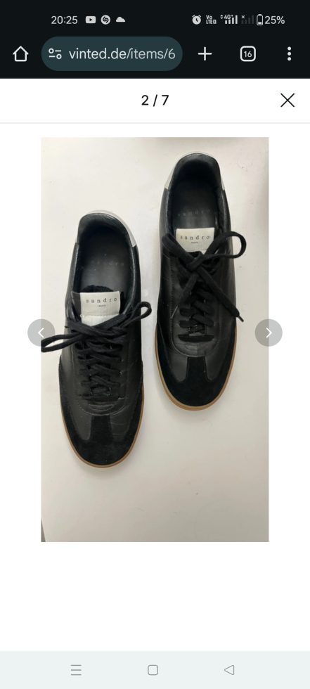 Sandro sneakers Sandro- סנדרו יד שנייה בנמיז - Nemyz