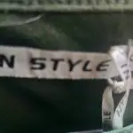 שמלת זמש ירוקה אחר יד שנייה בנמיז - Nemyz