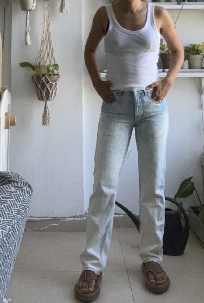 גינס ישר MM6 Maison Margiela יד שנייה בנמיז - Nemyz