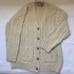 סוודר צמות RECLAIMED VINTAGE יד שנייה בנמיז - Nemyz