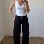 ג’ינס בגזרת BARREL Abercrombie & Fitch – אברקרומבי אנד פיץ' יד שנייה בנמיז - Nemyz