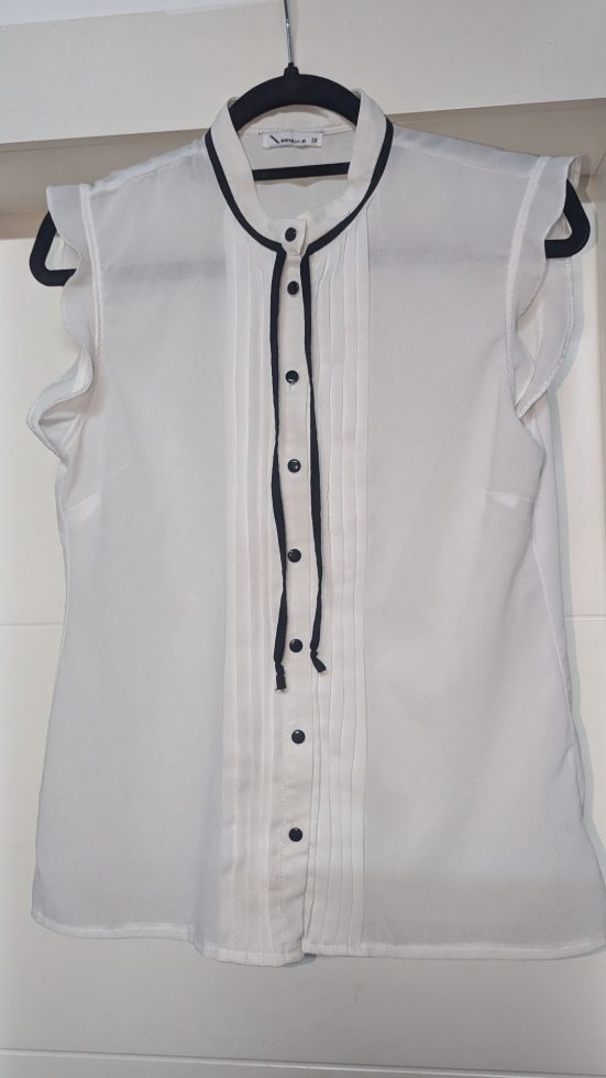 חולצה לבנה רנואר Renuar - רנואר יד שנייה בנמיז - Nemyz