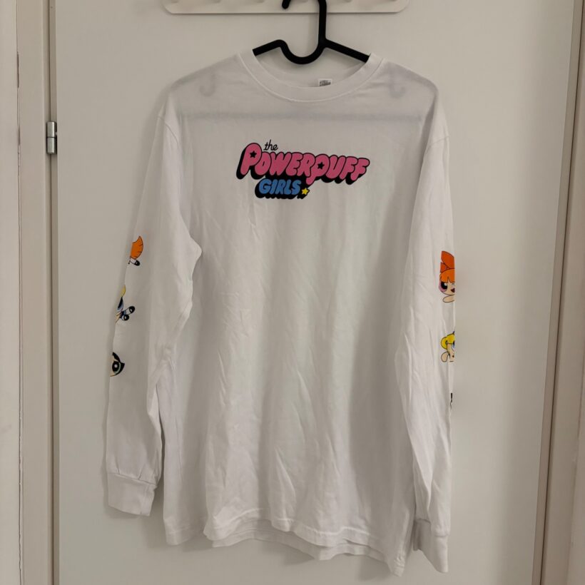 טי-שרט power puff H&M - אייץ' אנד אם יד שנייה בנמיז - Nemyz