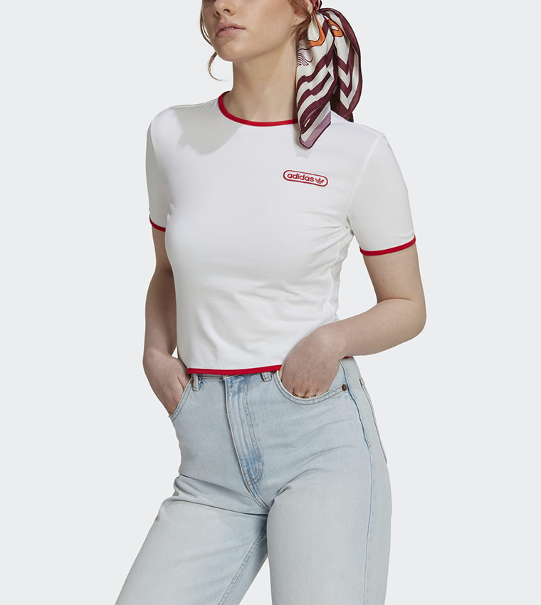 טופ אדידס לבן Adidas – אדידס יד שנייה בנמיז - Nemyz