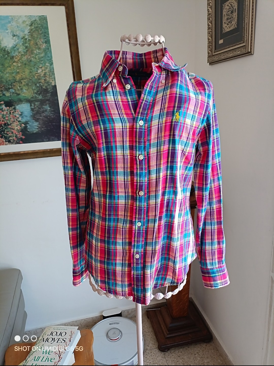 חולצת פלנל plaid פולו ראלף לורן – Polo Ralph Lauren יד שנייה בנמיז - Nemyz