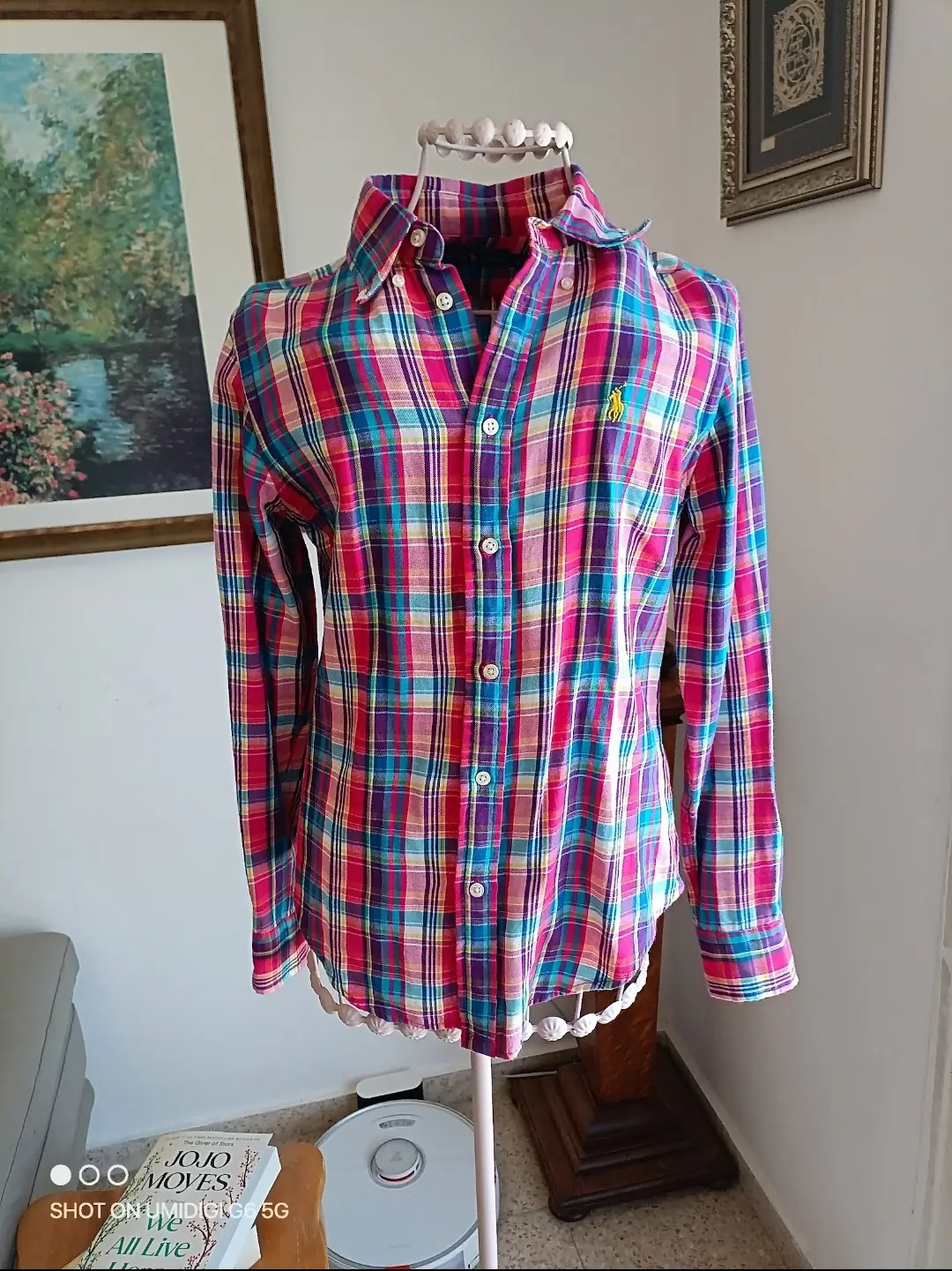 חולצת פלנל plaid פולו ראלף לורן – Polo Ralph Lauren יד שנייה בנמיז - Nemyz