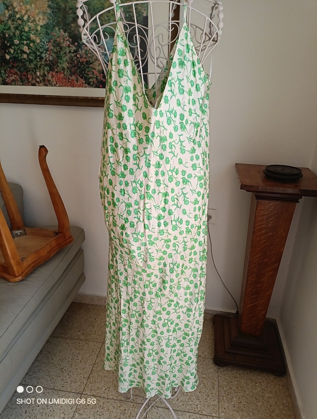 שמלת קיץ מקסי Zara - זארה יד שנייה בנמיז - Nemyz