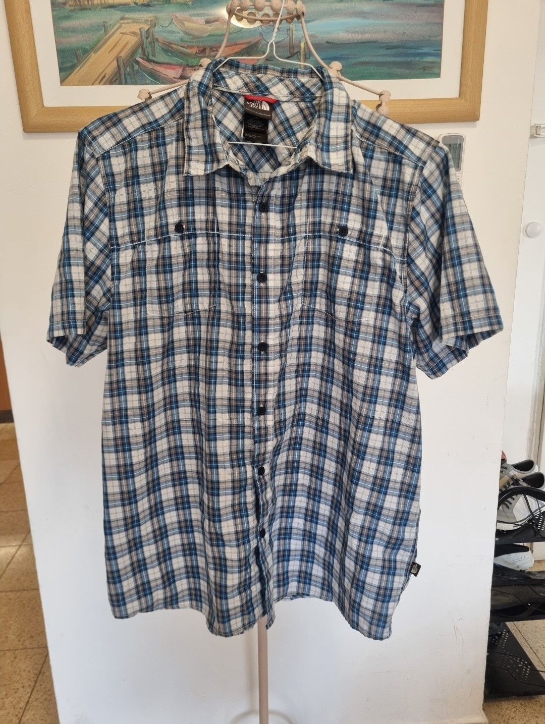 חולצה קשואל גברים נורת' פייס – The North Face יד שנייה בנמיז - Nemyz
