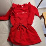 שמלת ruffles לוגו Givenchy - ז'יבנשי יד שנייה בנמיז - Nemyz
