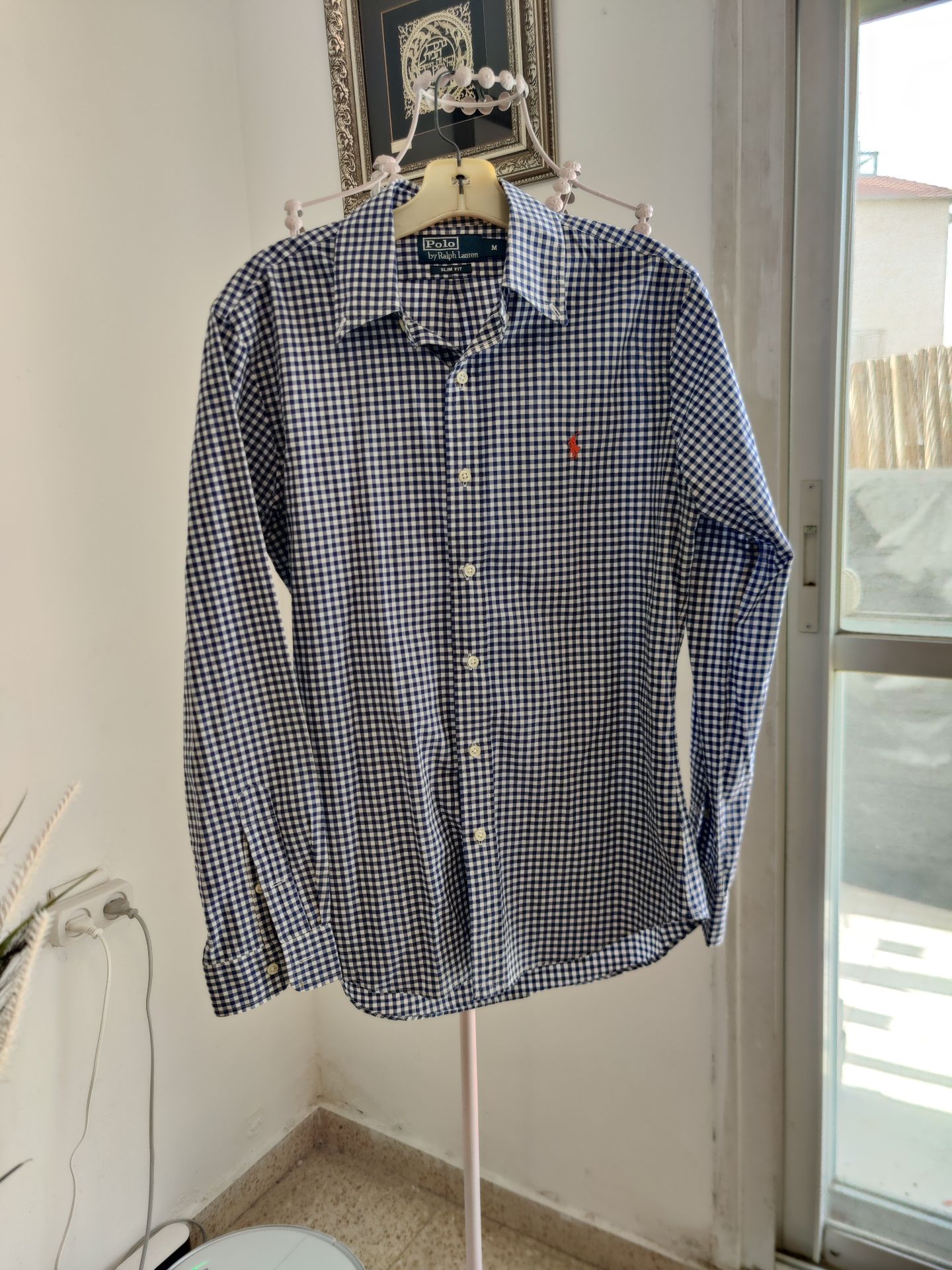 חולצה משבצות גברים פולו ראלף לורן – Polo Ralph Lauren יד שנייה בנמיז - Nemyz