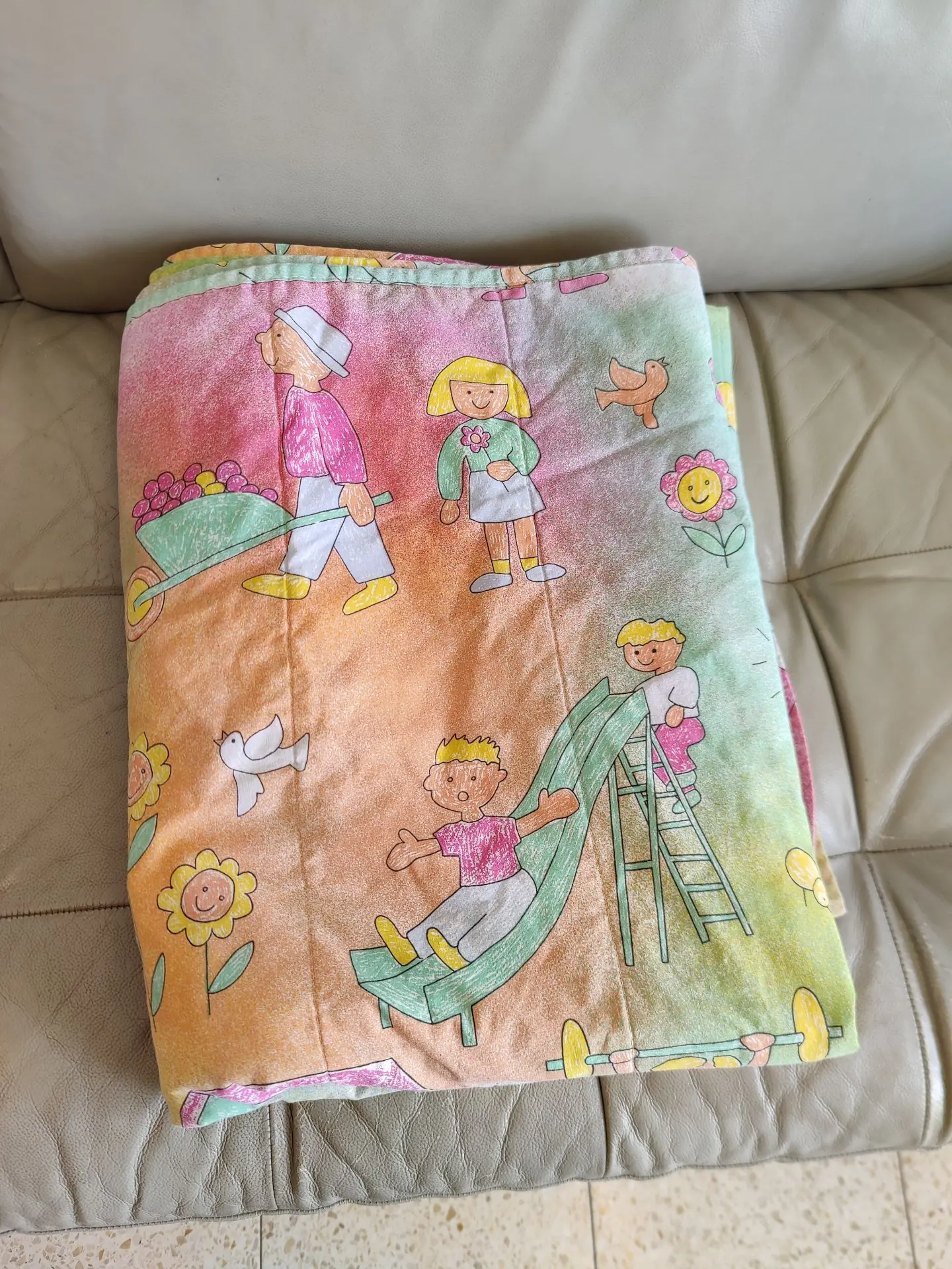 Quilt סקנדינבי נדיר וינטאג' יד שנייה בנמיז - Nemyz