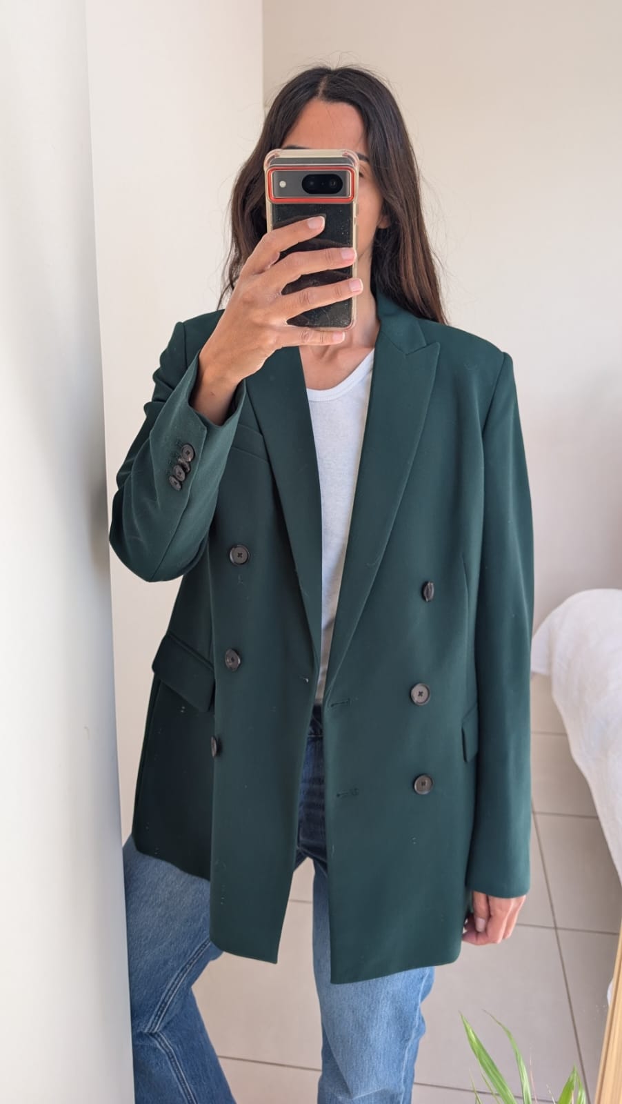 בלייזר FOREST GREEN Zara - זארה יד שנייה בנמיז - Nemyz