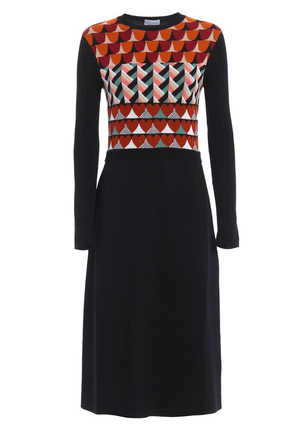 שמלת סריג רד ולנטינו Valentino – ולנטינו​ יד שנייה בנמיז - Nemyz