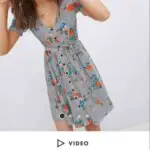 אסוס פרחונית 42 Asos – אסוס יד שנייה בנמיז - Nemyz