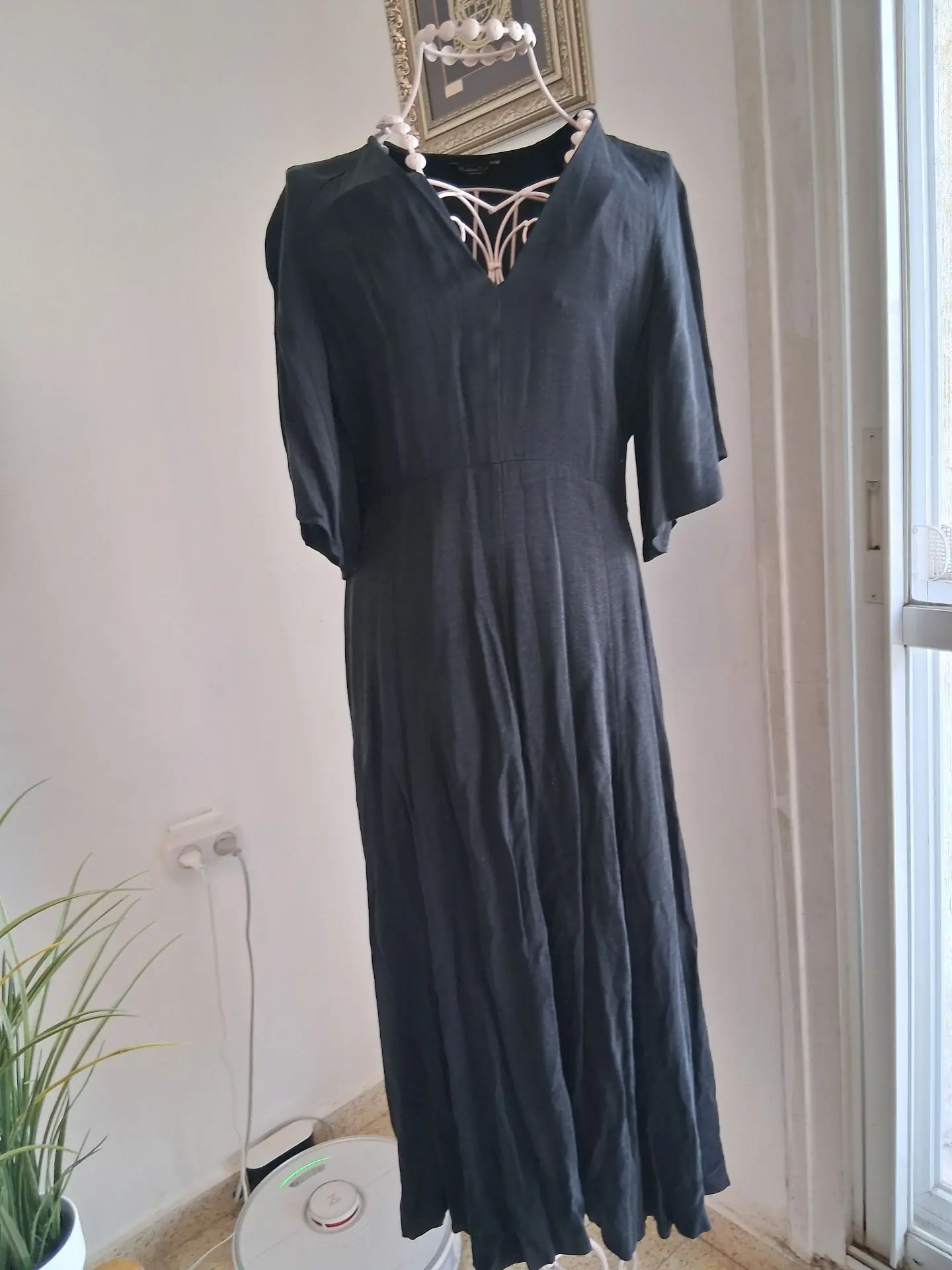 שמלת מקסי מחמיאה Massimo Dutti - מסימו דוטי יד שנייה בנמיז - Nemyz