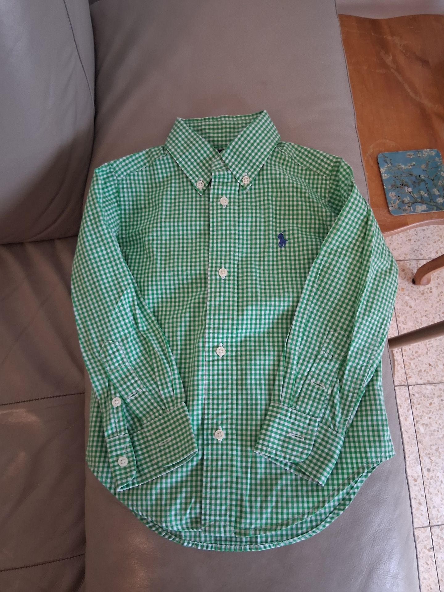 מכופתרת משבצות פולו ראלף לורן – Polo Ralph Lauren יד שנייה בנמיז - Nemyz