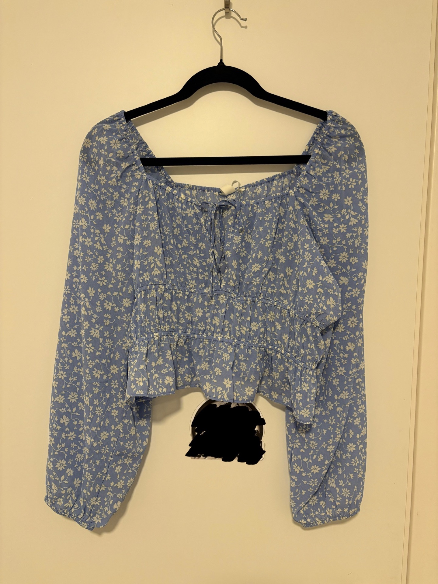 חולצה פרחונית H&M - אייץ' אנד אם יד שנייה בנמיז - Nemyz