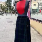 חצאית סקוטית אחר יד שנייה בנמיז - Nemyz