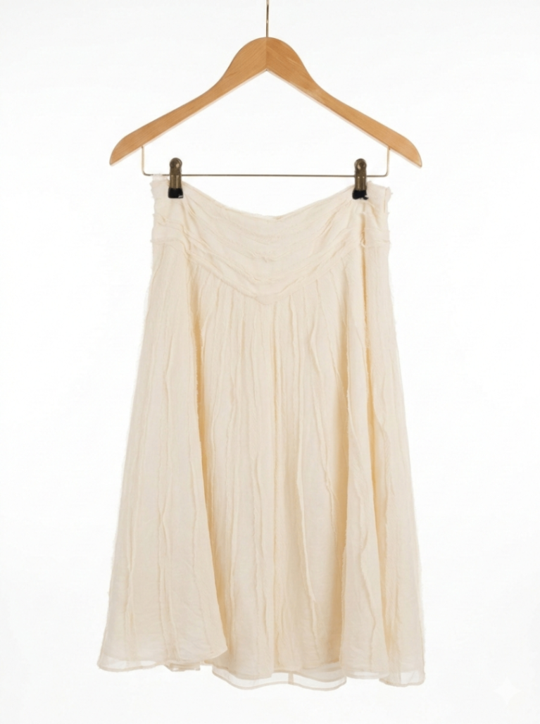 חצאית משי (100%) Ralph Lauren - ראלף לורן יד שנייה בנמיז - Nemyz