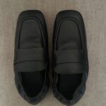 מוקסינים עור Topshop-טופ שופ יד שנייה בנמיז - Nemyz