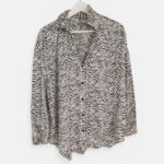 חולצה מכופתרת זברה Zara - זארה יד שנייה בנמיז - Nemyz