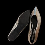 נעלי סירה כסופות Zara - זארה יד שנייה בנמיז - Nemyz