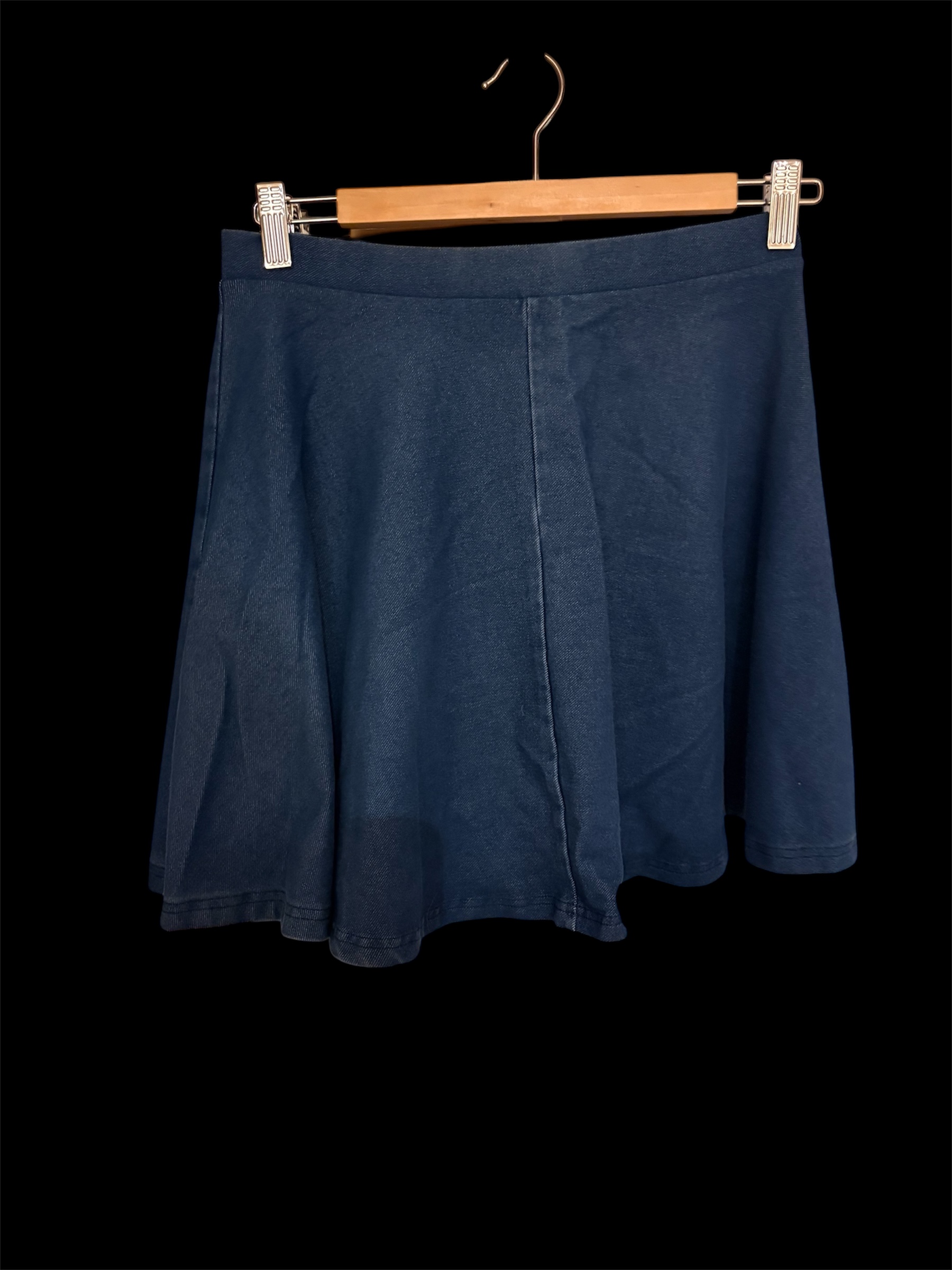 חצאית בצבע ג׳ינס Topshop-טופ שופ יד שנייה בנמיז - Nemyz