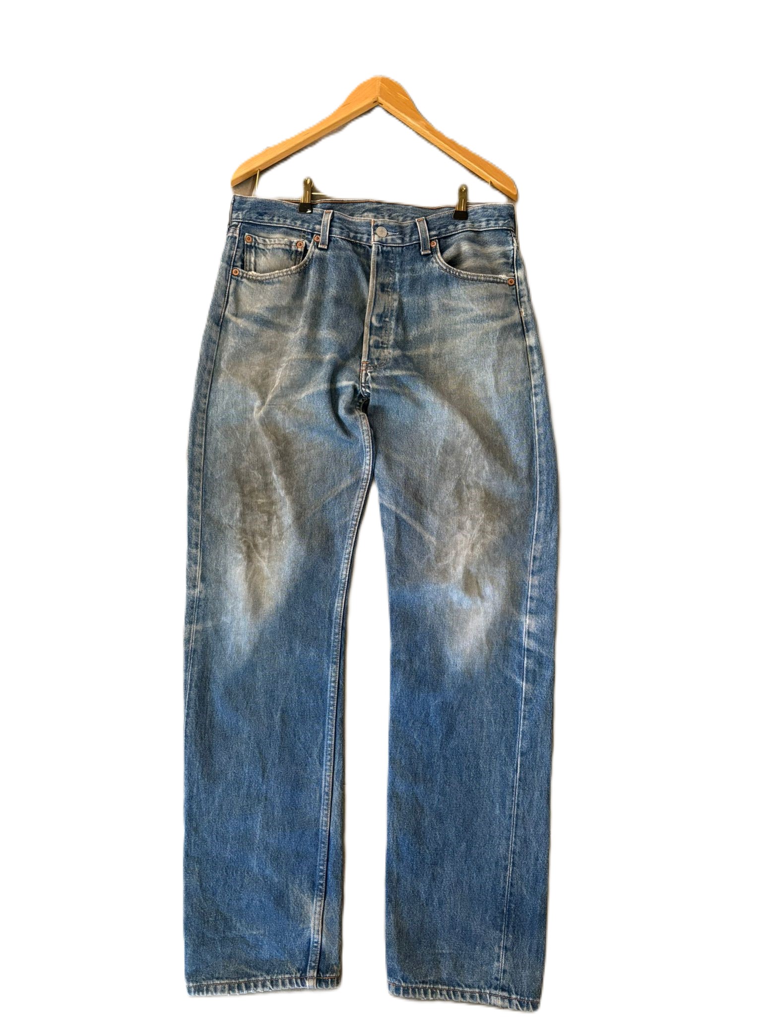 501 משופשף של Levis Levi's - ליווייס יד שנייה בנמיז - Nemyz
