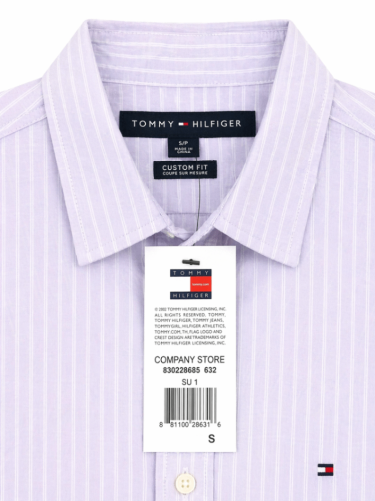 חולצת טומי פסים Tommy Hilfiger - טומי הילפיגר יד שנייה בנמיז - Nemyz