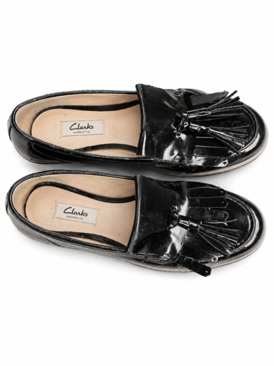 Clarks לופרס שחורות Clarks יד שנייה בנמיז - Nemyz