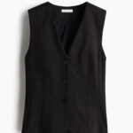 וסט פפלום כפתורים HM H&M - אייץ' אנד אם יד שנייה בנמיז - Nemyz