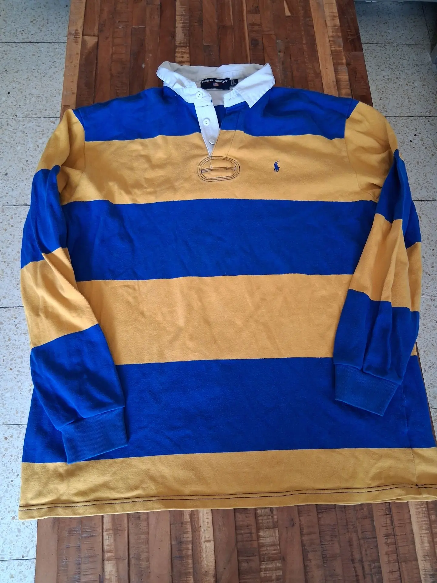 90s rugby shirt פולו ראלף לורן – Polo Ralph Lauren יד שנייה בנמיז - Nemyz