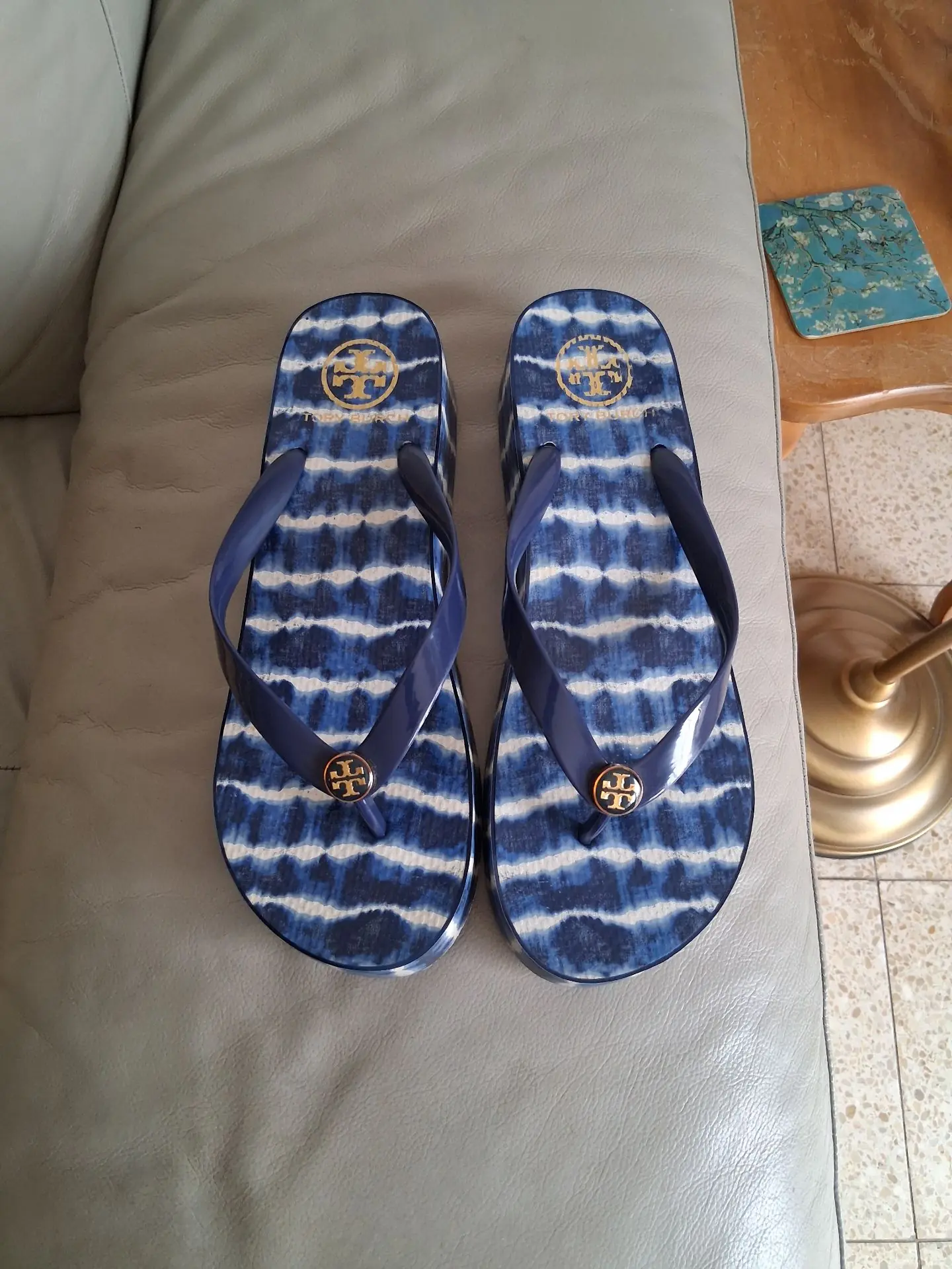 נעלי אצבע פלטפורמה Tory Burch - טורי ברץ' יד שנייה בנמיז - Nemyz