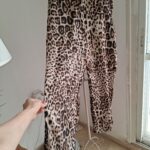 מכנס מנומר wide leg Zara - זארה יד שנייה בנמיז - Nemyz
