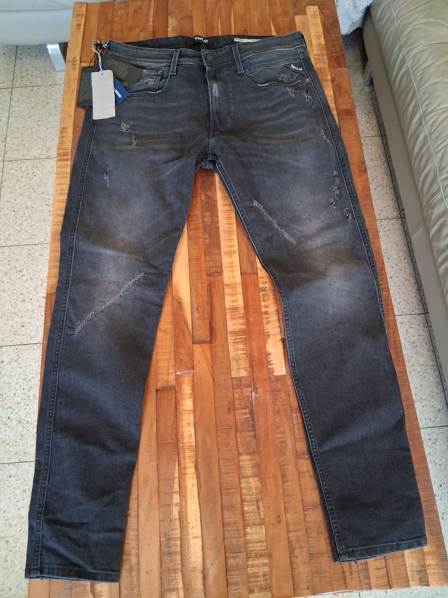 מכנס Bronny 44 Replay - ריפליי יד שנייה בנמיז - Nemyz