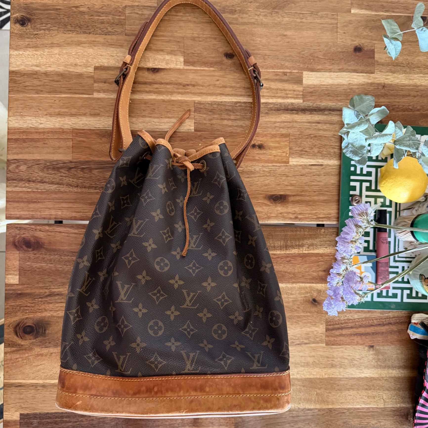 תיק Noe מקורי Louis Vuitton - לואי ויטון יד שנייה בנמיז - Nemyz
