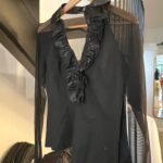 חולצה שחורה אלגנטית אחר יד שנייה בנמיז - Nemyz