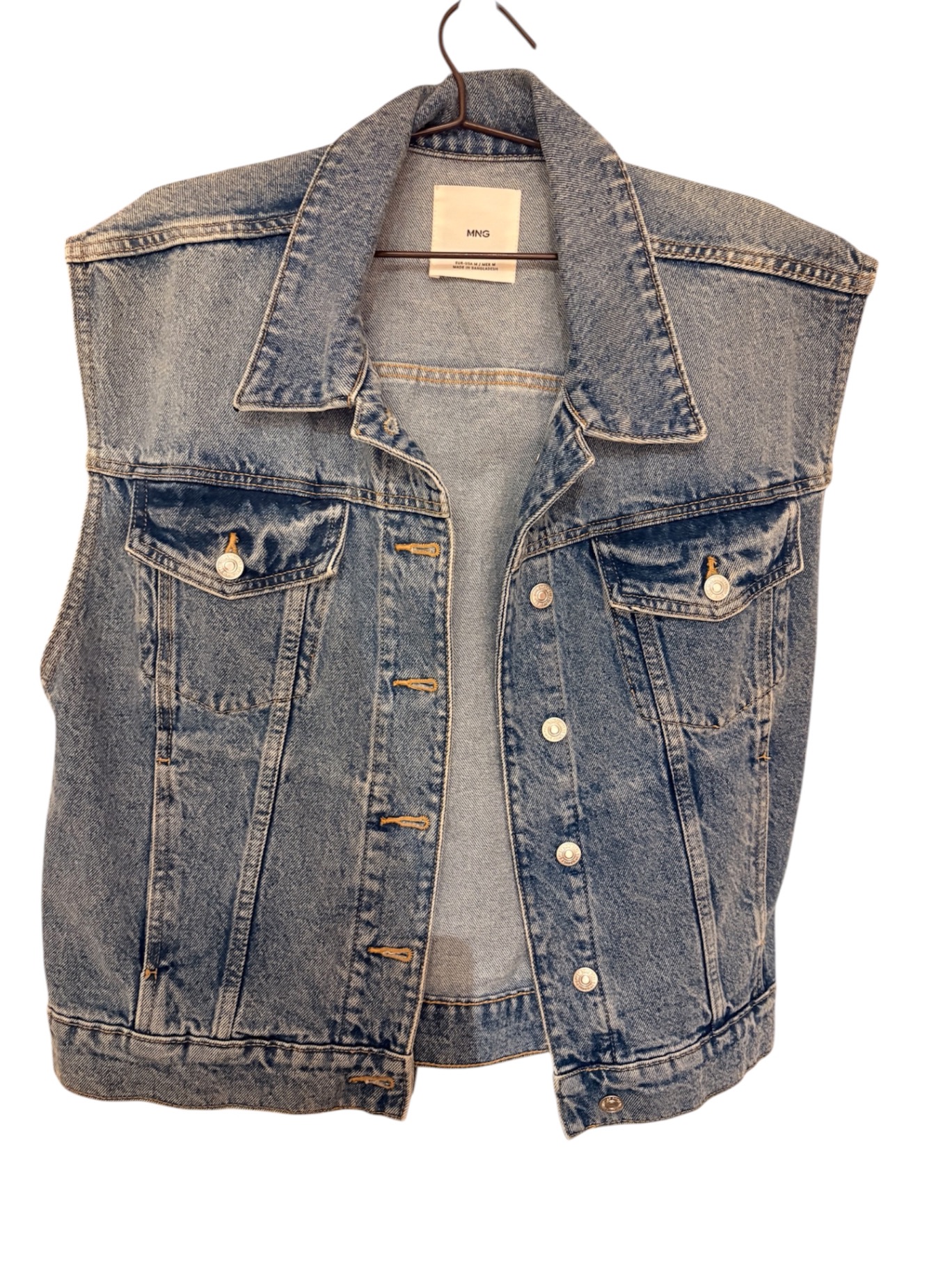 וסט ג׳ינס מנגו Mango - מנגו יד שנייה בנמיז - Nemyz