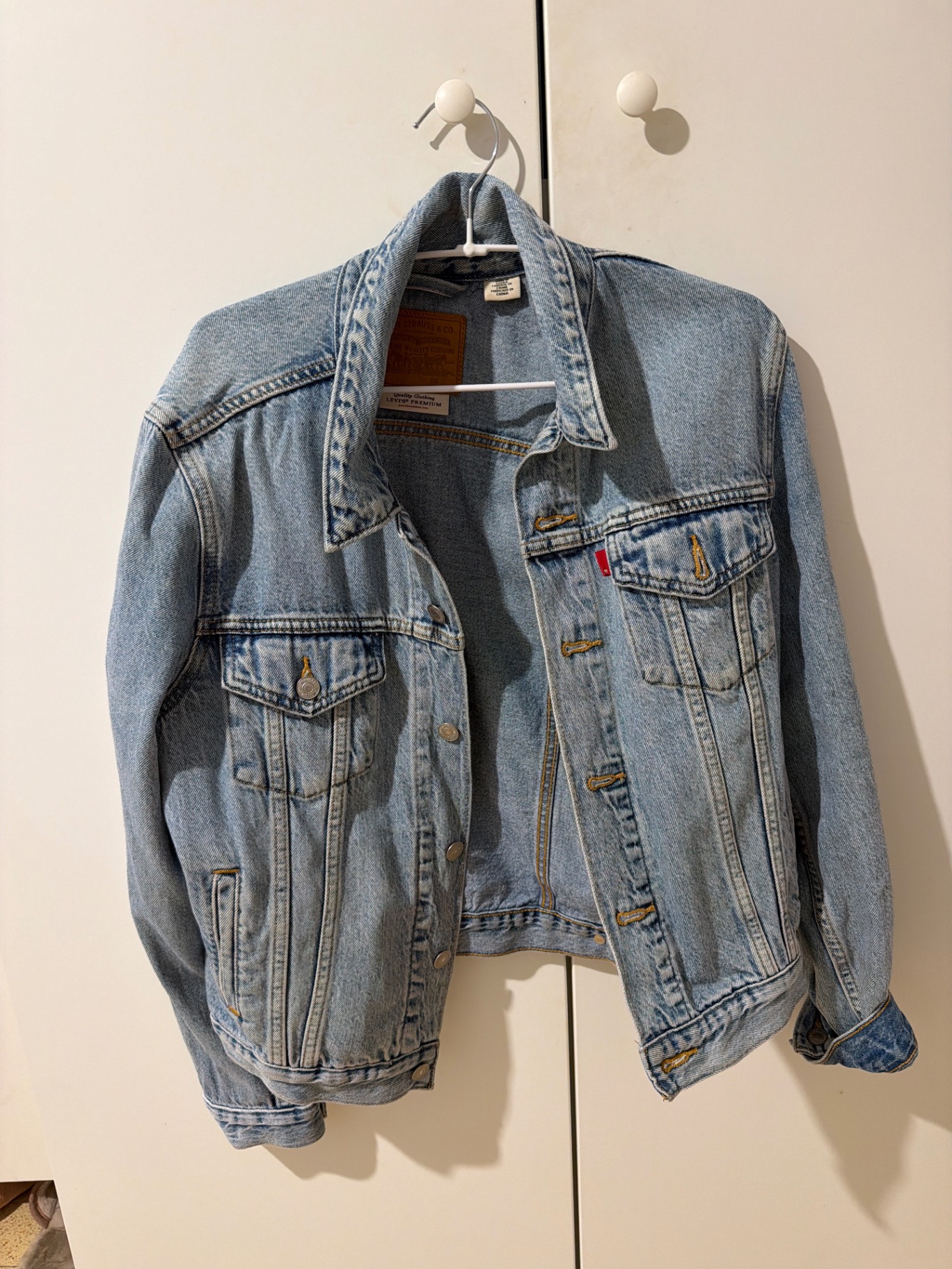 ג׳קט ג׳ינס ליוויס Levi's - ליווייס יד שנייה בנמיז - Nemyz