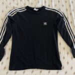 חולצה שחורה אדידס Adidas – אדידס יד שנייה בנמיז - Nemyz