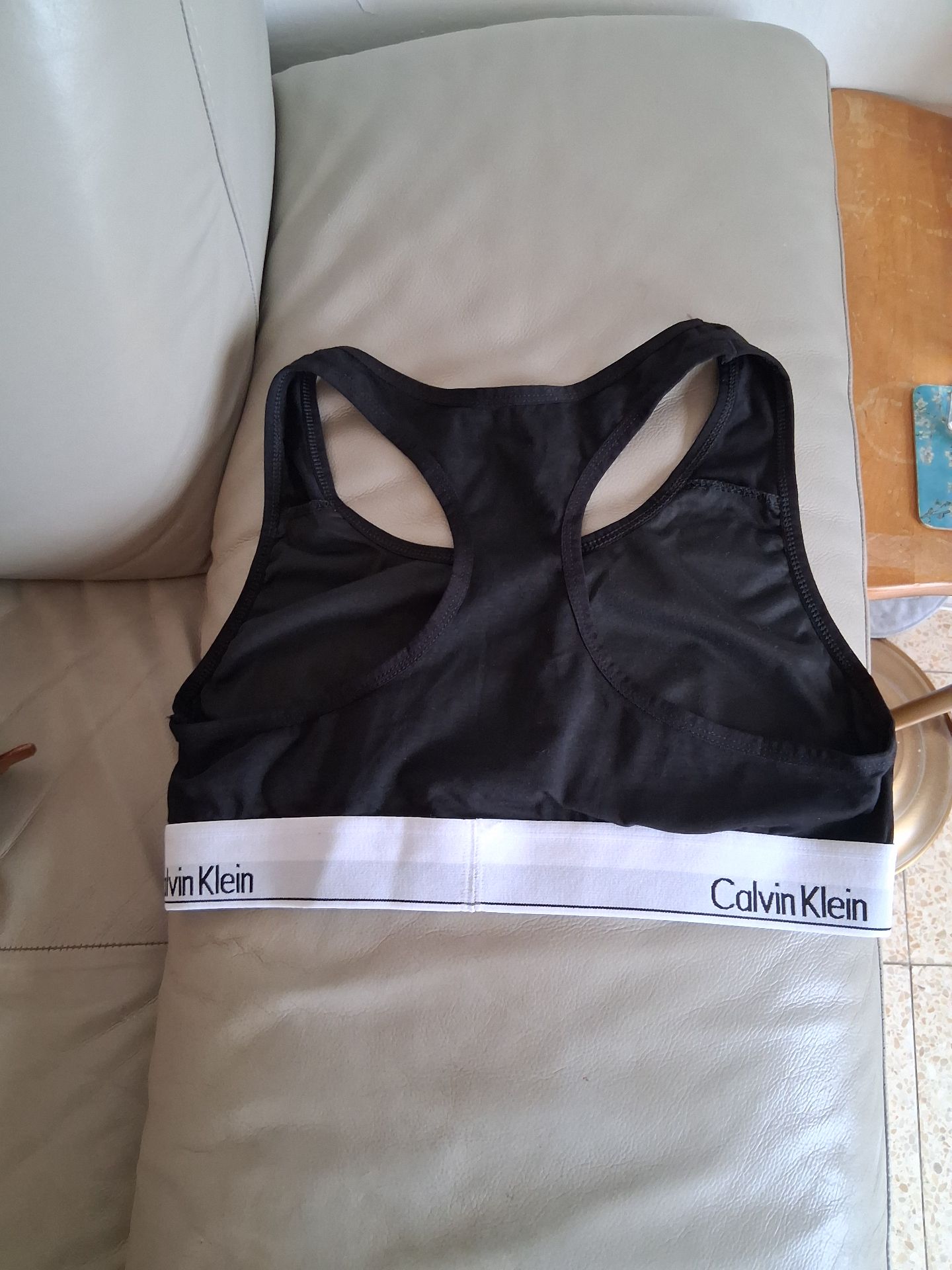 חזייה bralette כותנה Calvin Klein – קלווין קליין יד שנייה בנמיז - Nemyz