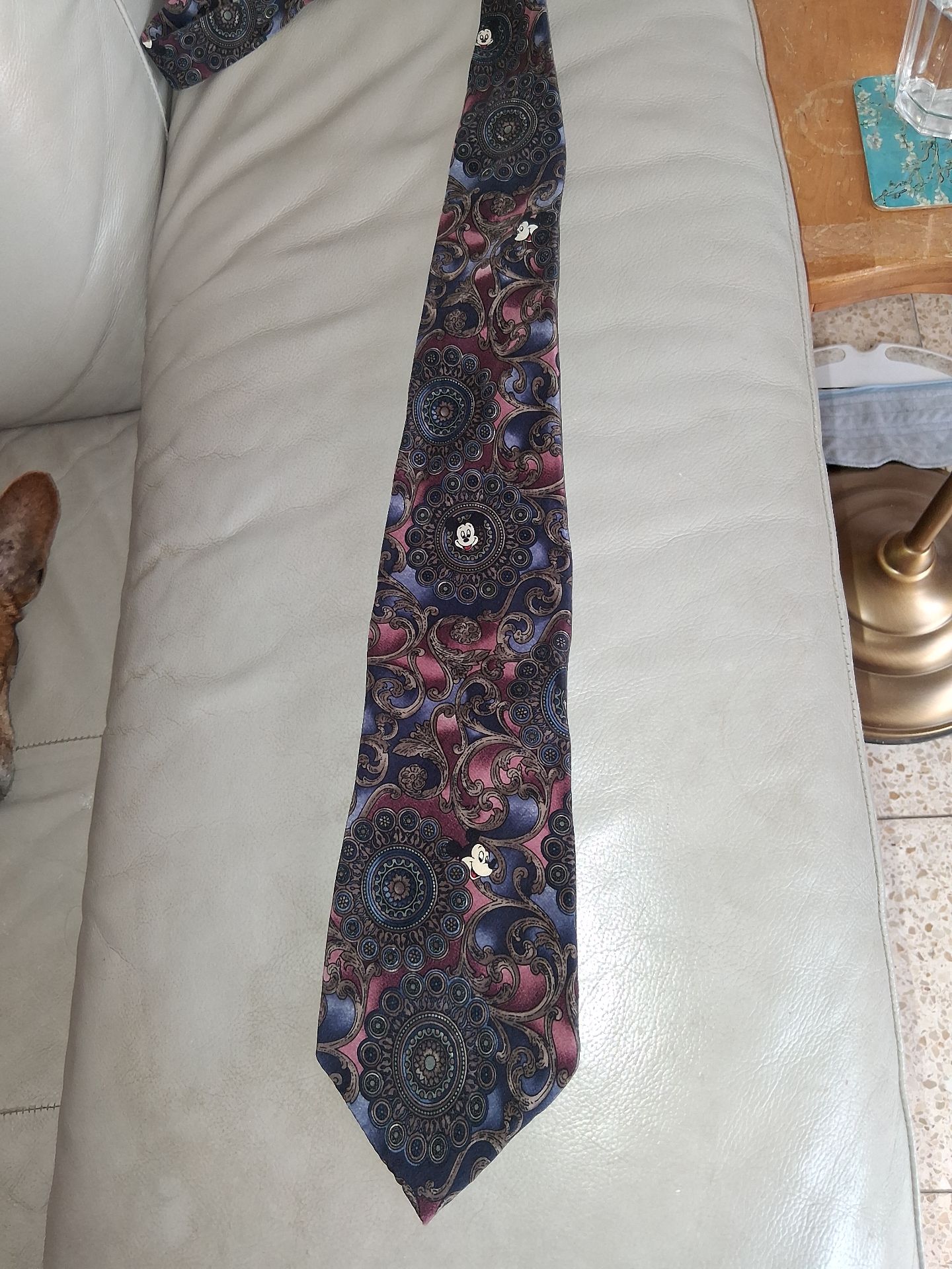 עניבה 90s Mickey וינטאג' יד שנייה בנמיז - Nemyz