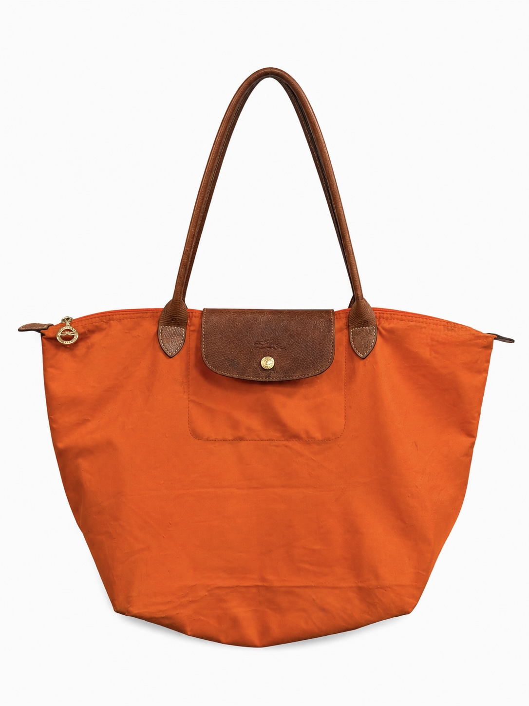 תיק לונגשאמפ כתום Longchamp – לונגשאמפ​ יד שנייה בנמיז - Nemyz