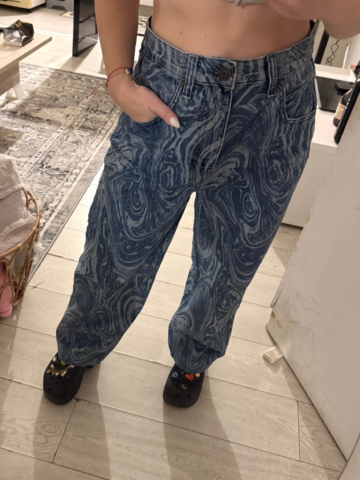ג׳ינס BDG -boyfriend BDG יד שנייה בנמיז - Nemyz