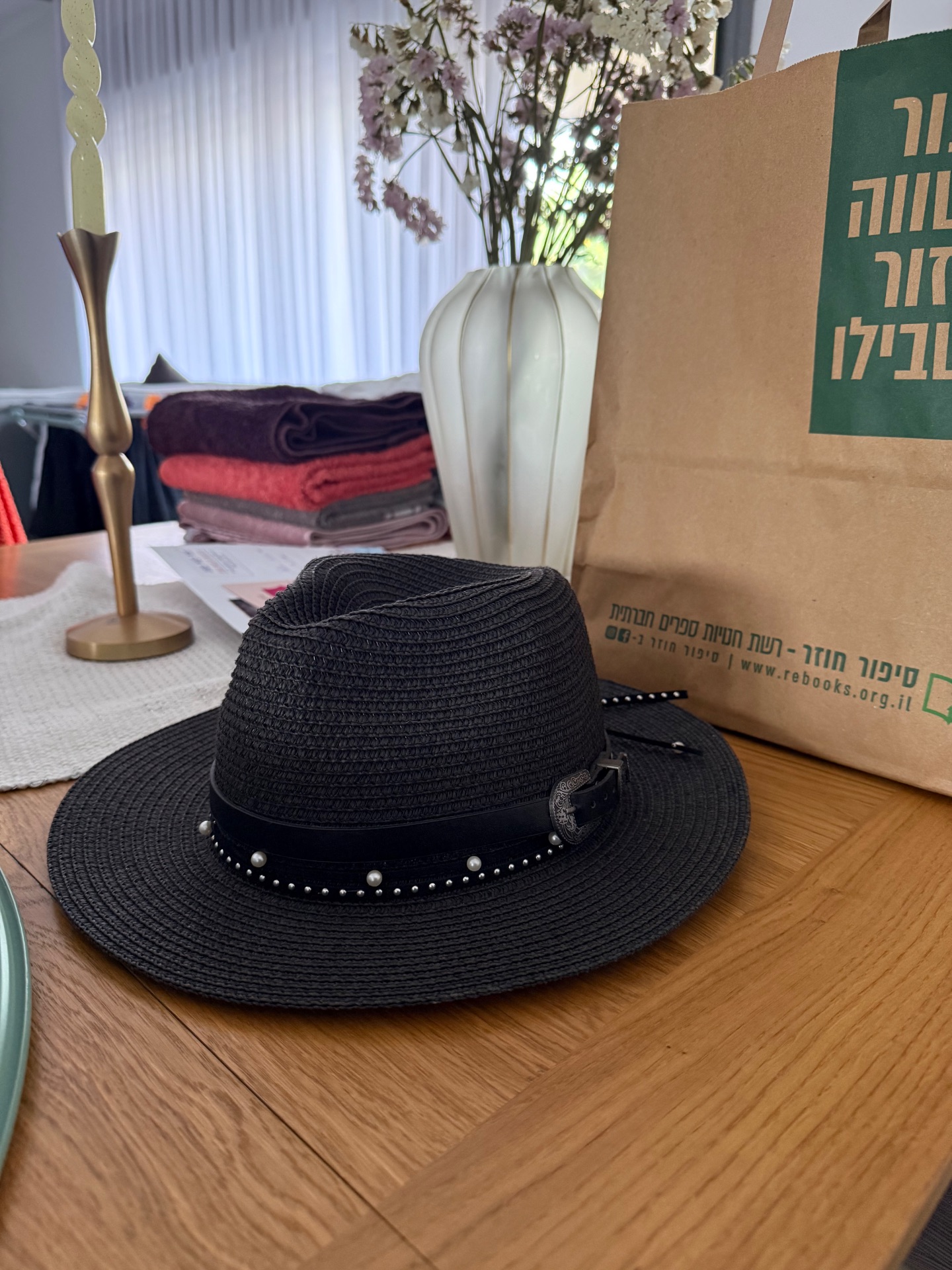 כובע מצחייה שחור אחר יד שנייה בנמיז - Nemyz