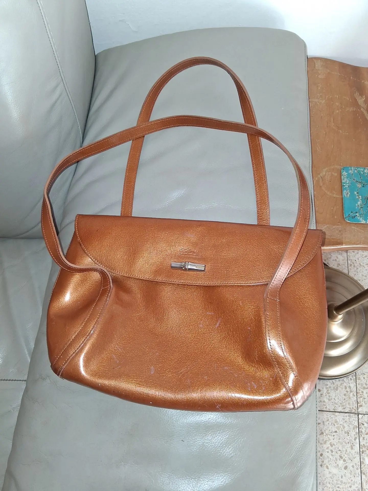תיק וינטג מהמם Longchamp – לונגשאמפ​ יד שנייה בנמיז - Nemyz