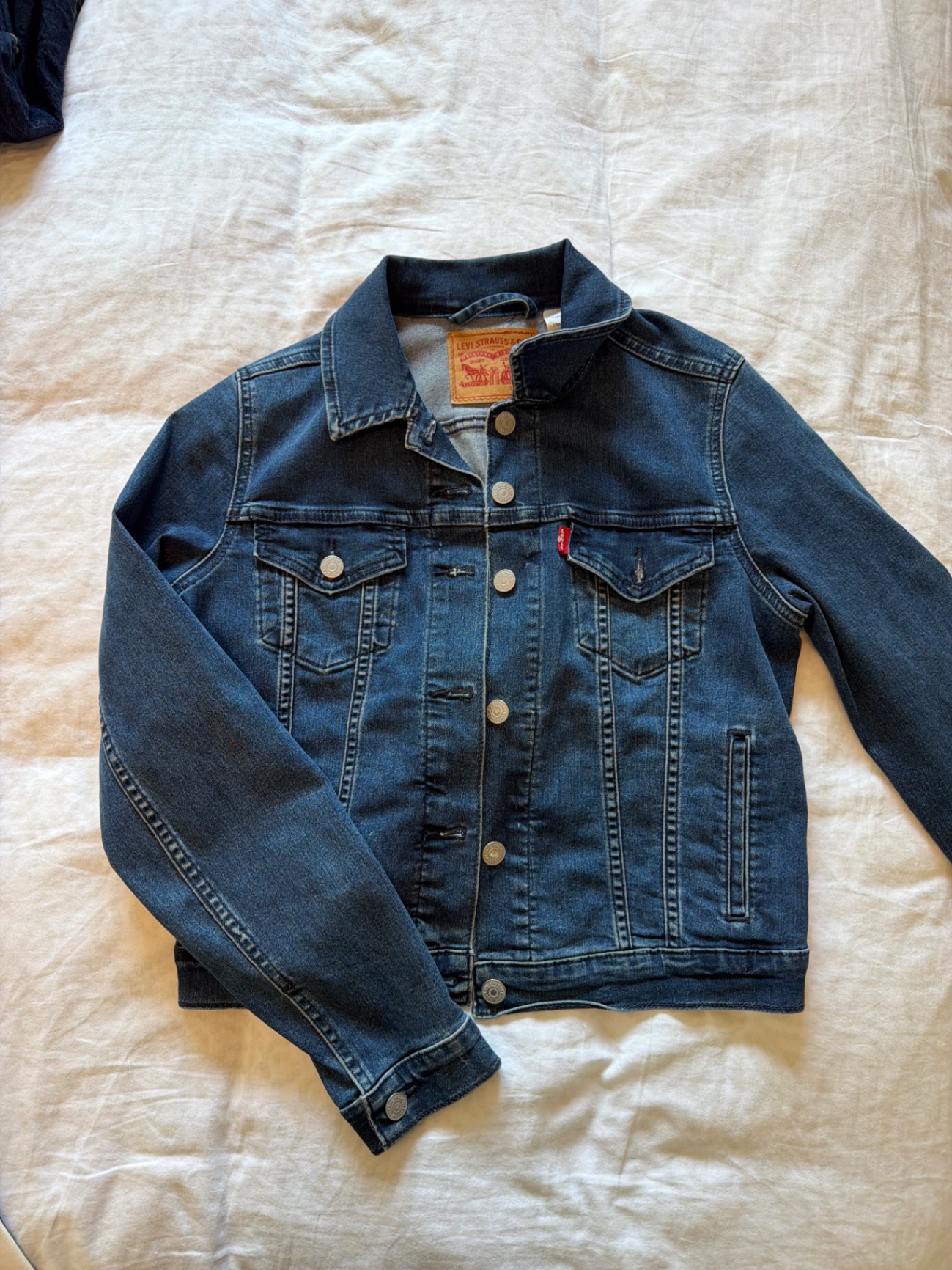 ג׳קט ג׳ינס levis Levi's - ליווייס יד שנייה בנמיז - Nemyz