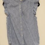 חולצת פסים כותנה H&M - אייץ' אנד אם יד שנייה בנמיז - Nemyz