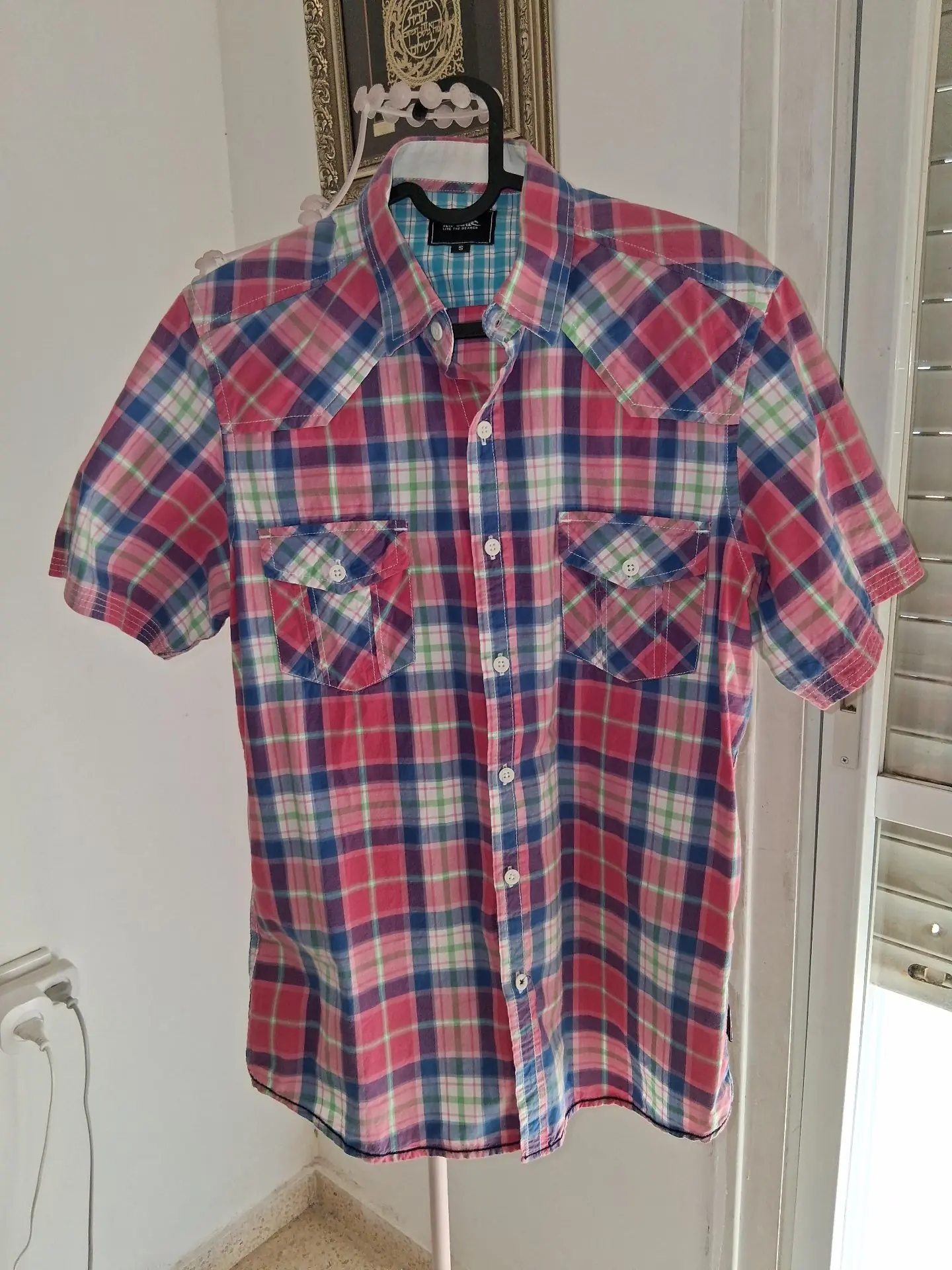 חולצה plaid גברים Rip Curl - ריפ קורל יד שנייה בנמיז - Nemyz