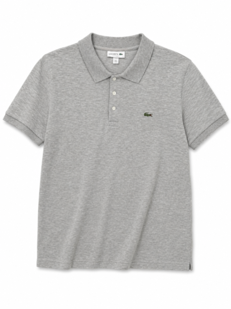 פולו Lacoste אפור Lacoste - לקוסט יד שנייה בנמיז - Nemyz